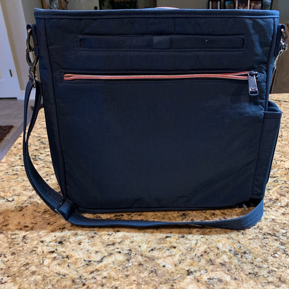 Lug Somersault crossbody Navy blue bag